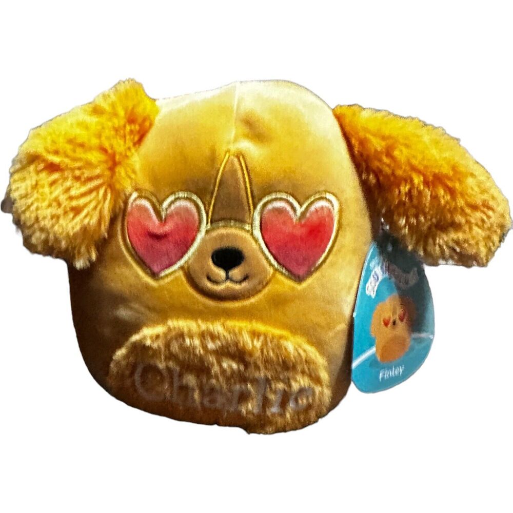 Finley Golden Retriever Dog Squishmallows Custom Name Charlie Personalized 2022